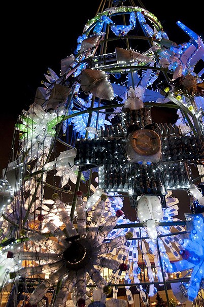 The Enviroserv Christmas Tree, Cresta Shopping Centre, 2009.