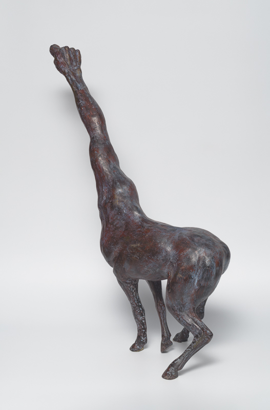 Transformation (Amandla) — Animal body topped by a human fist: defiance, power salute, and phallic gesture